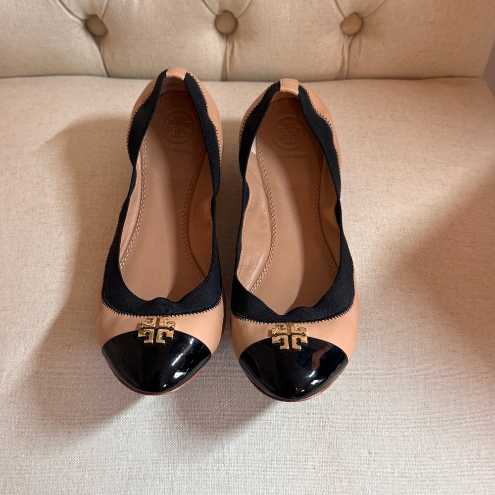 Tory Burch Jolie Cap Toe Flats